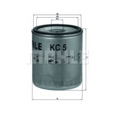 KC 5 MAHLE Топливный фильтр