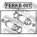 FERKB-001 FEBEST Пыльник, рулевое управление
