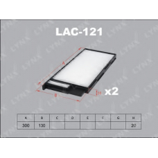 LAC-121 LYNX Cалонный фильтр