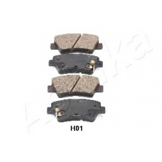 51-0H-H01 Ashika Комплект тормозных колодок, дисковый тормоз