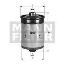 WK 612/5 MANN-FILTER Топливный фильтр
