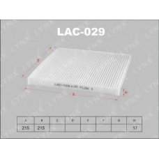LAC-029 LYNX Cалонный фильтр