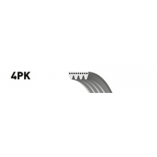 4PK885 GATES Поликлиновой ремень