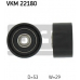 VKM 22180 SKF Паразитный / ведущий ролик, зубчатый ремень