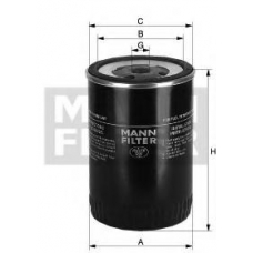 W 940/19 MANN-FILTER Топливный фильтр