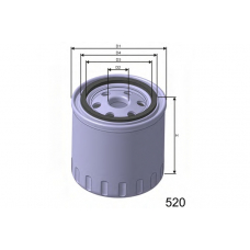 Z108A MISFAT Масляный фильтр
