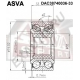 DAC38740036-33 ASVA Подшипник ступицы колеса