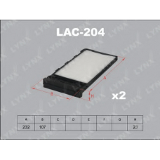 LAC-204 LYNX Cалонный фильтр