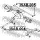 ISAB-004<br />FEBEST<br />Подвеска, рычаг независимой подвески колеса