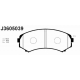 J3605039 NIPPARTS Комплект тормозных колодок, дисковый тормоз