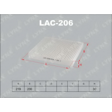 LAC-206 LYNX Cалонный фильтр