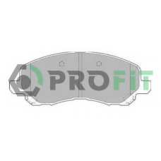 5000-1621 C PROFIT Комплект тормозных колодок, дисковый тормоз