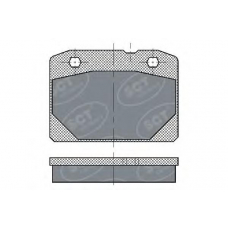 SP 102 SCT Комплект тормозных колодок, дисковый тормоз