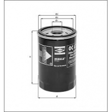 OC 67 KNECHT Масляный фильтр; гидрофильтр, автоматическая короб