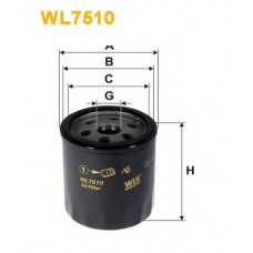 WL7510 WIX Масляный фильтр