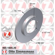 460.1005.20 ZIMMERMANN Тормозной диск