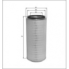 LX 874 MAHLE Воздушный фильтр