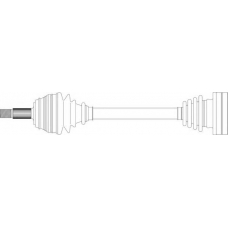 WW3056 General Ricambi Приводной вал