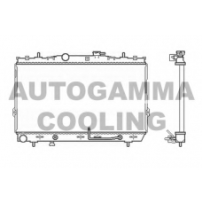 104084 AUTOGAMMA Радиатор, охлаждение двигателя