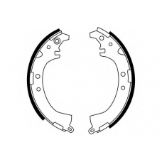 S817 SIMER Комплект тормозных колодок
