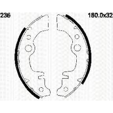 8100 28522 TRIDON Brake shoes