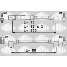9286037 SASIC Комплект проводов зажигания