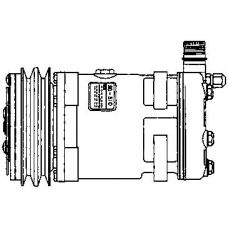 8FK 351 118-001 HELLA Компрессор, кондиционер