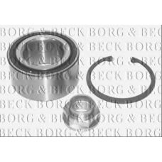 BWK926 BORG & BECK Комплект подшипника ступицы колеса