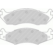FDB920 FERODO Комплект тормозных колодок, дисковый тормоз
