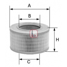 S 8610 A SOFIMA Воздушный фильтр