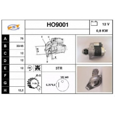 HO9001 SNRA Стартер