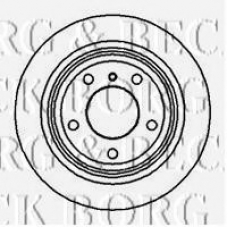 BBD4218 BORG & BECK Тормозной диск