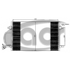 300499 ACR Конденсатор, кондиционер