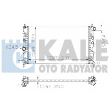 136200 KALE OTO RADYATOR Радиатор, охлаждение двигателя