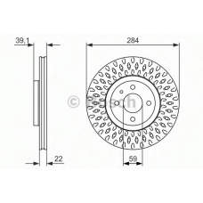 0 986 479 907 BOSCH Тормозной диск