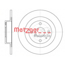 6110316 METZGER Тормозной диск