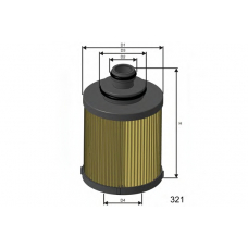 L114 MISFAT Масляный фильтр