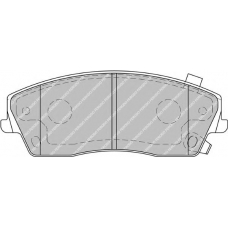 FDB1954 FERODO Комплект тормозных колодок, дисковый тормоз