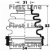 FCB2867 FIRST LINE Пыльник, приводной вал