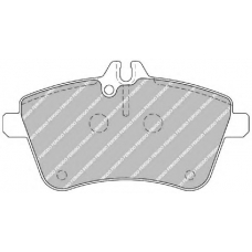 FSL1750 FERODO Комплект тормозных колодок, дисковый тормоз