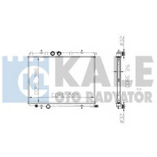 213100 KALE OTO RADYATOR Радиатор, охлаждение двигателя