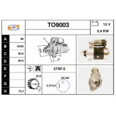 TO9003 SNRA Стартер
