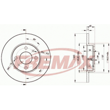 BD-3465 FREMAX Тормозной диск