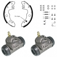 KP672 DELPHI Комплект тормозных колодок
