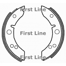 FBS230 FIRST LINE Комплект тормозных колодок