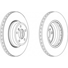 DDF1701C FERODO Тормозной диск