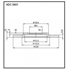 ADC 0601 Allied Nippon Гидравлические цилиндры