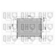 QCN415 QUINTON HAZELL Конденсатор, кондиционер