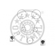 SK-1627 OPTIMAL Комплект ремня грм