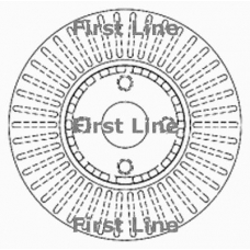 FBD1500 FIRST LINE Тормозной диск